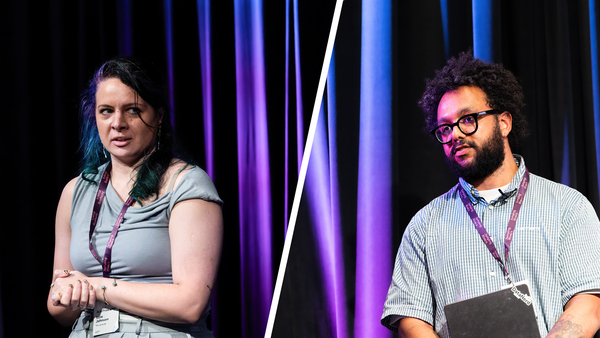 Izzie Johnson and Damani Richards from Wordnerds