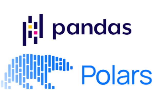 The Polars and Pandas logos