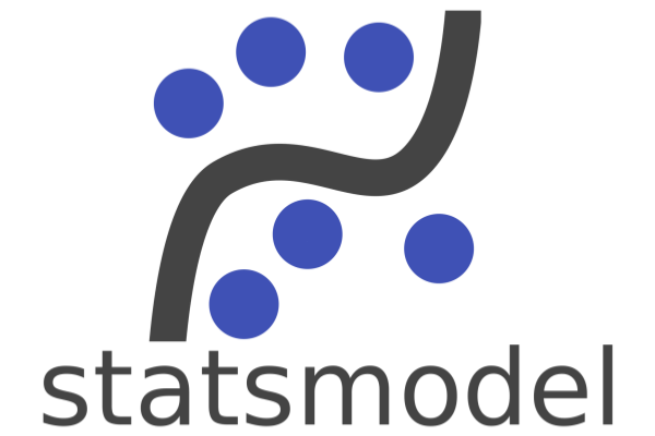 The logo for the statsmodels Python package.
