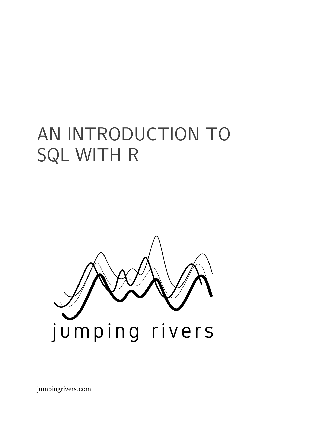 Page 1 of example course material for  An Introduction to SQL with R