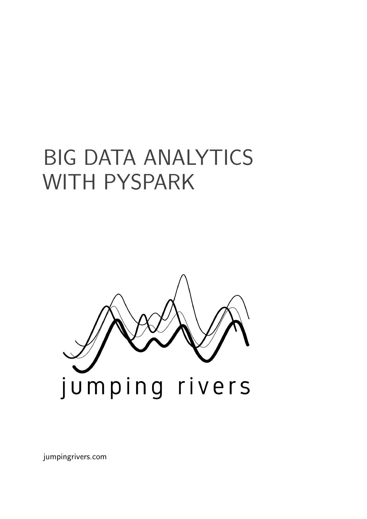 Page 1 of example course material for  Big Data Analytics with PySpark