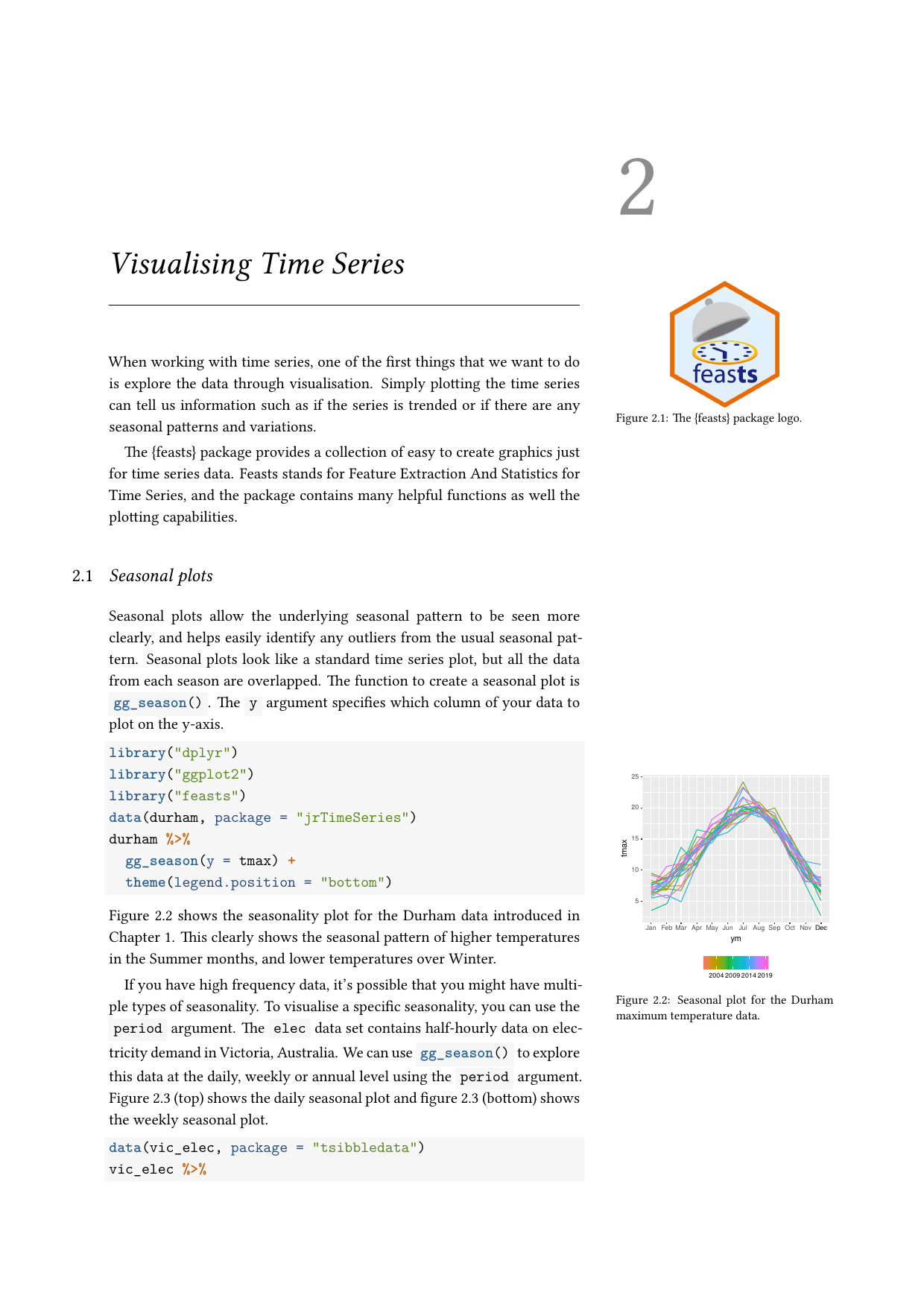 Page 4 of example course material for Time Series Analysis with R